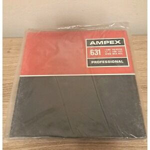 AMPEX 631 Five Inch Reel Professional Audio Tape Factory-Sealed